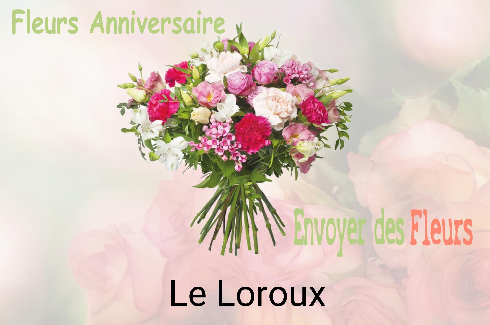 Bouquet de fleurs d’anniversaire livré à Le Loroux