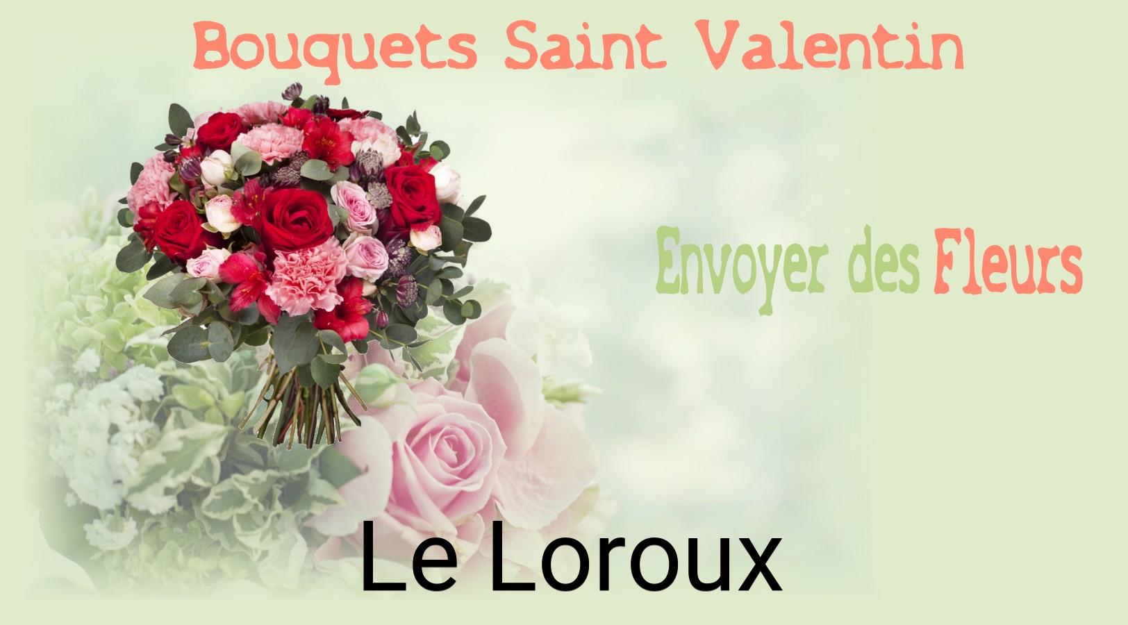 Roses de Saint-Valentin livrées à Le Loroux
